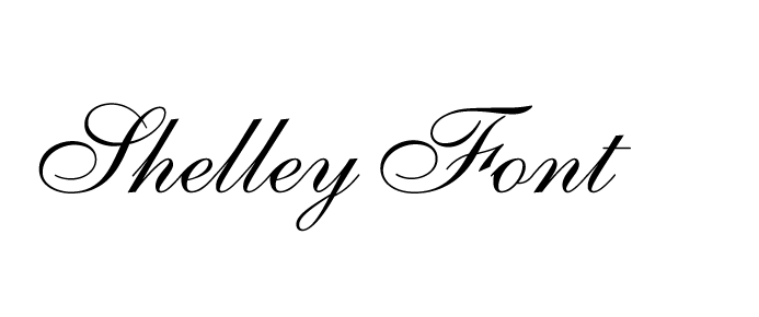 shelley font